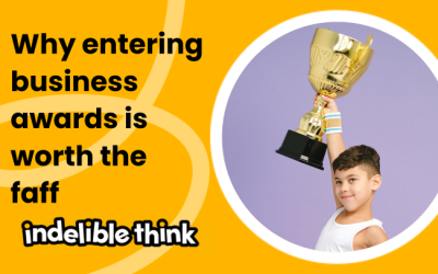 Why entering business awards is worth the faff