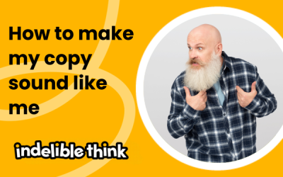 How to make my copy sound like me